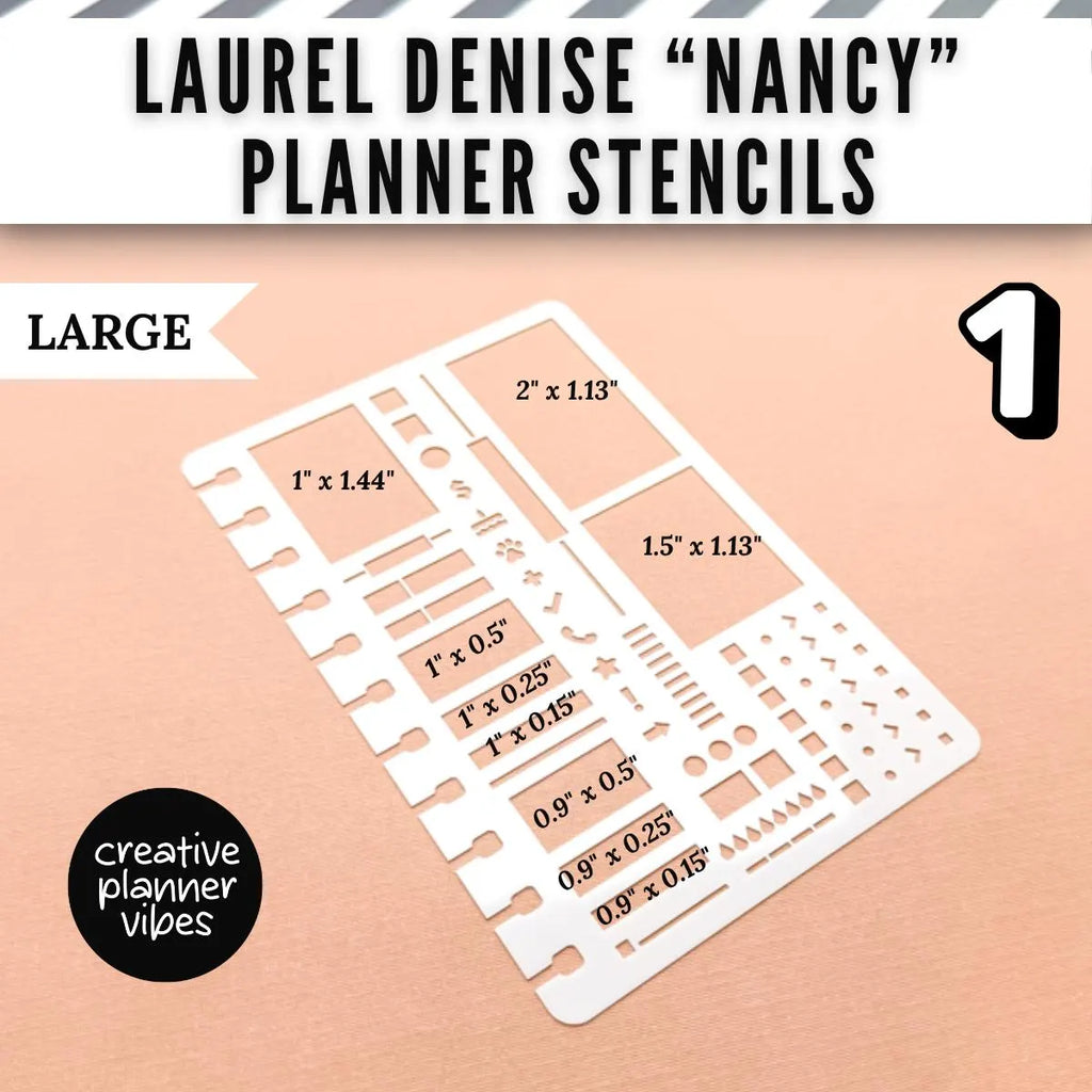 Laurel Denise "Nancy" Stencils image 7