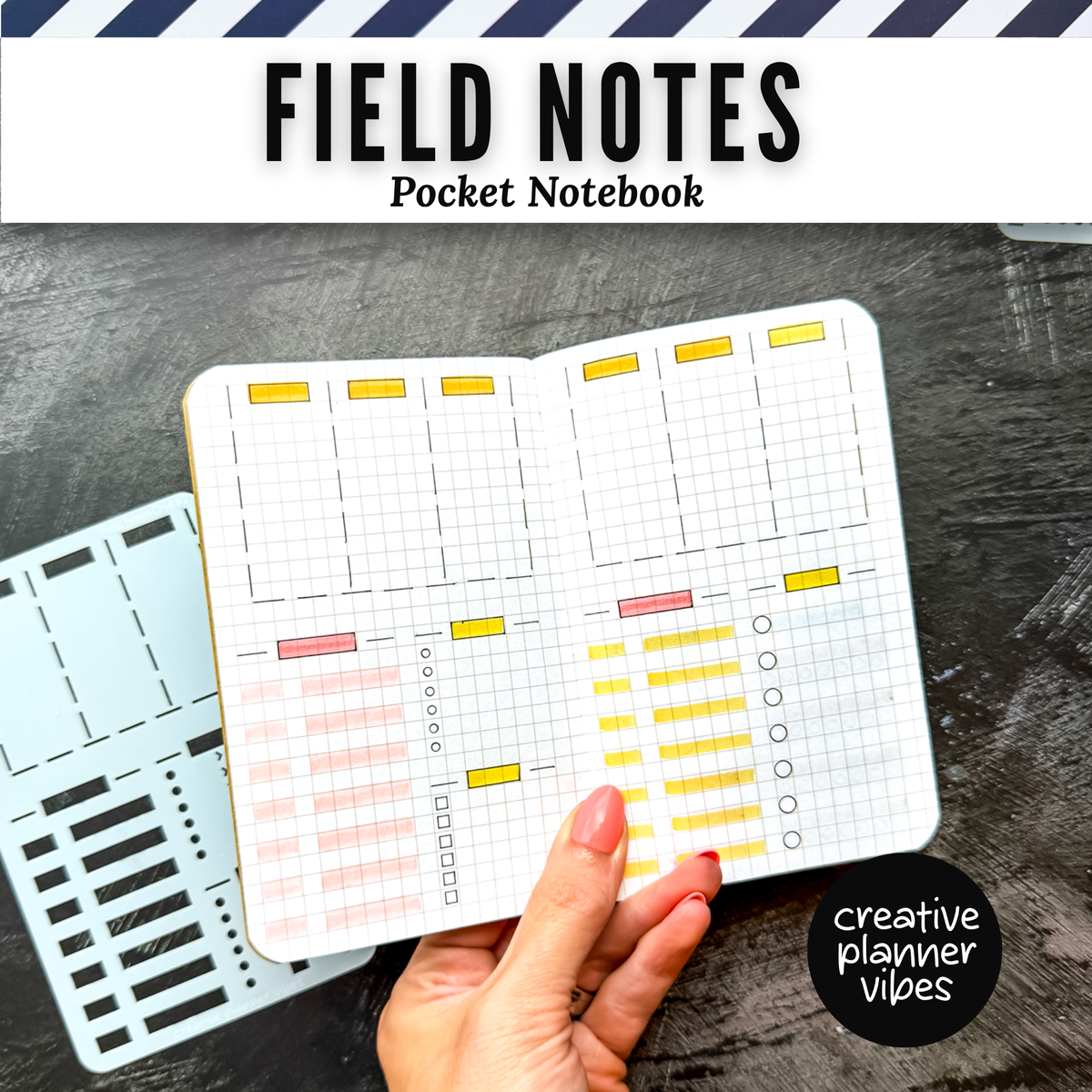 Field Notes Pocket Size Stencils