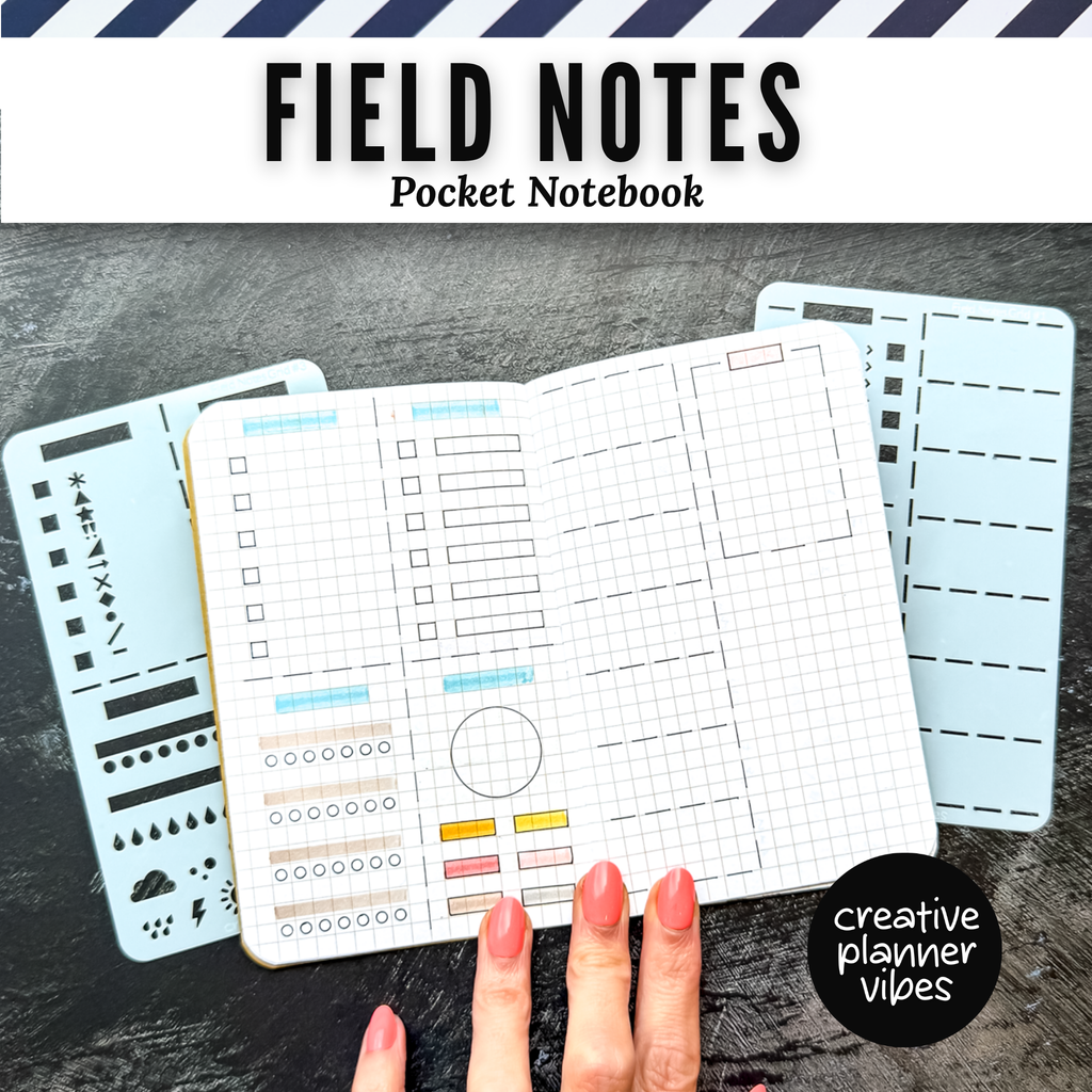 Field Notes Pocket Size Stencils