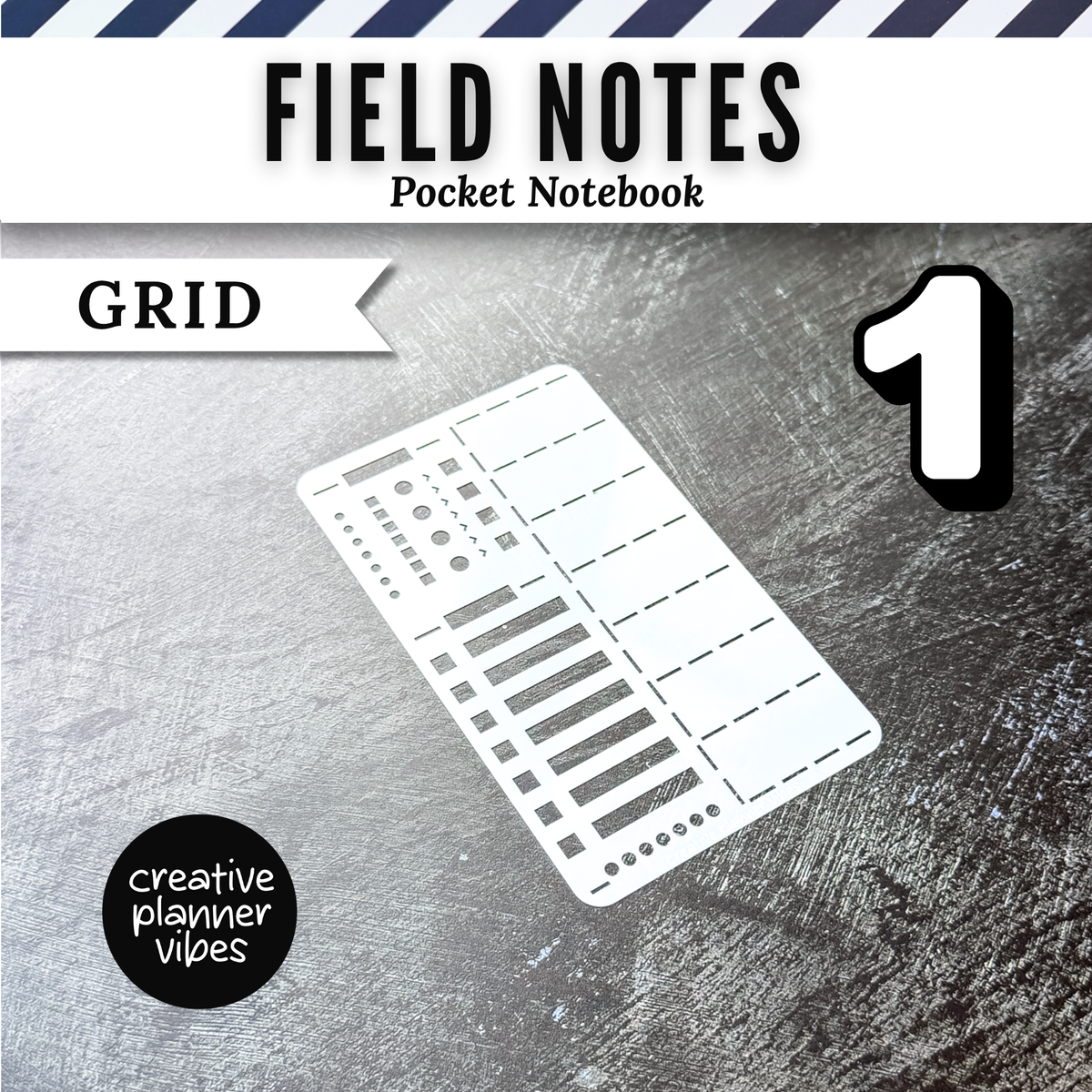 Field Notes Pocket Size Stencils