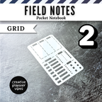 Field Notes Pocket Size Stencils