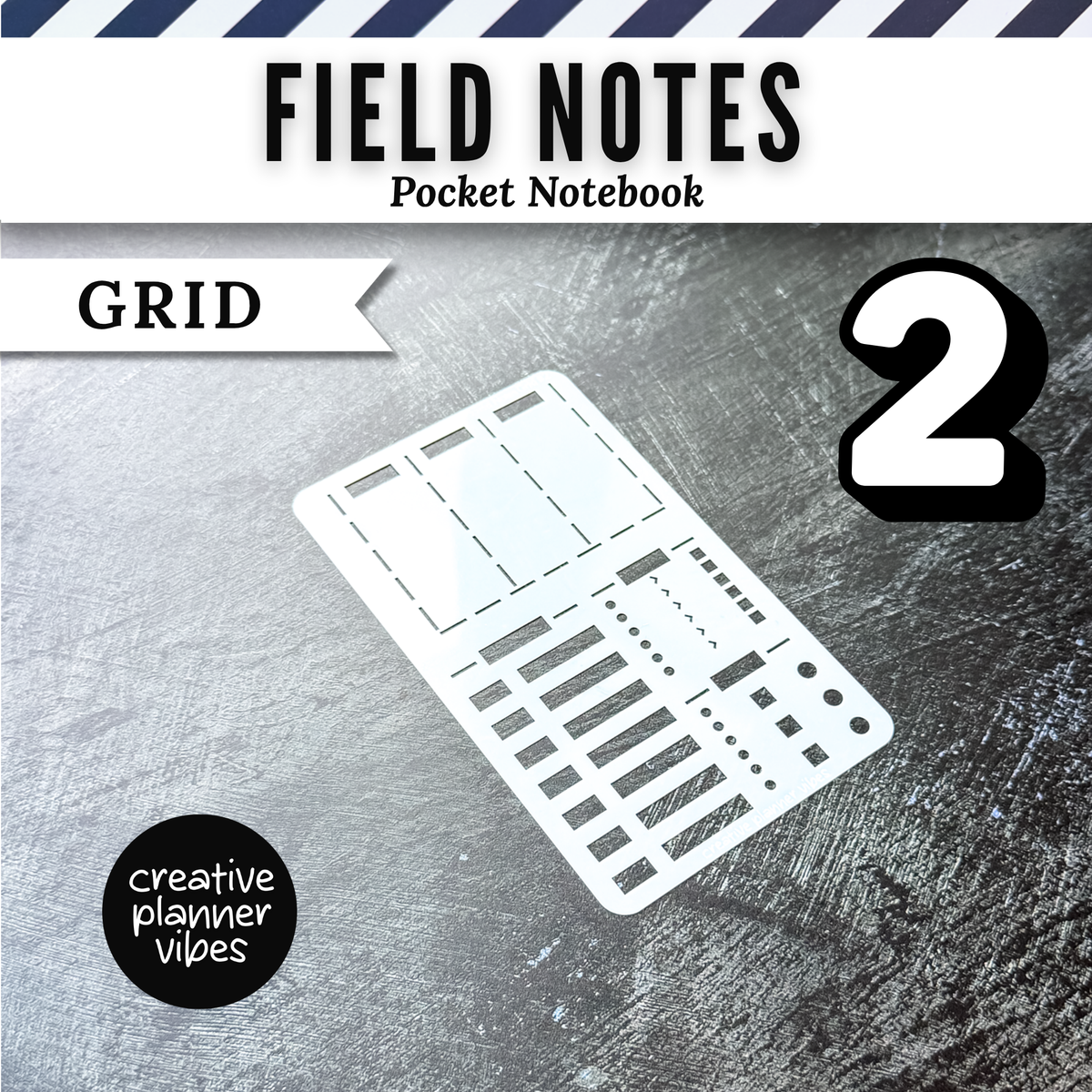 Field Notes Pocket Size Stencils