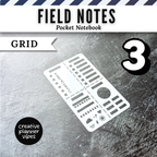 Field Notes Pocket Size Stencils