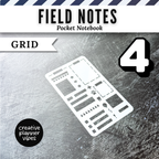 Field Notes Pocket Size Stencils
