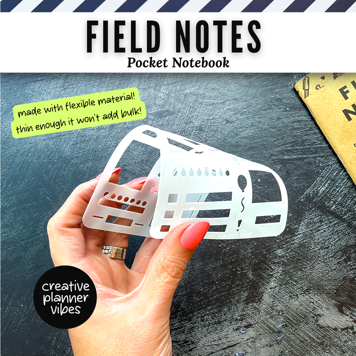 Field Notes Pocket Size Stencils