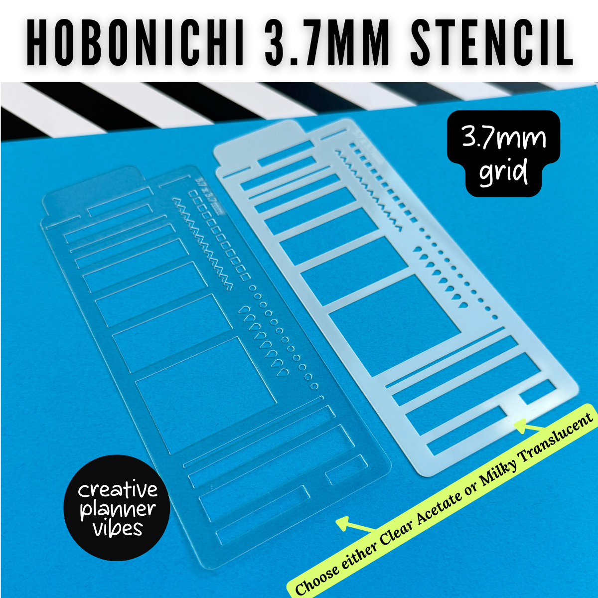 Hobonichi Original A6 Stencils