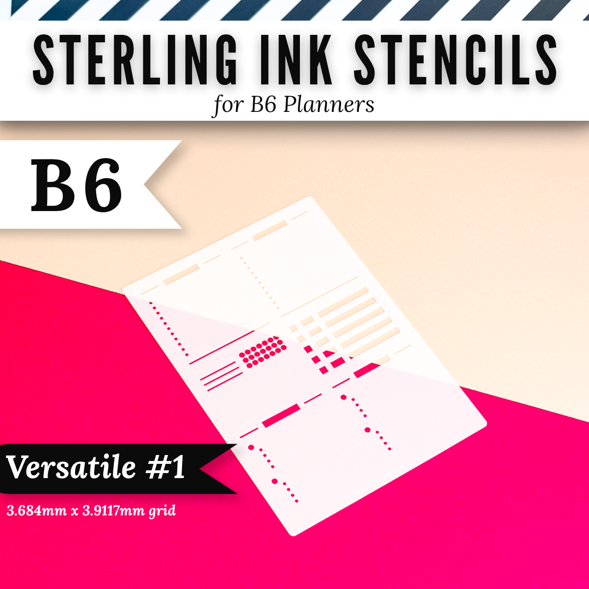 Sterling Ink B6 Planner Stencils