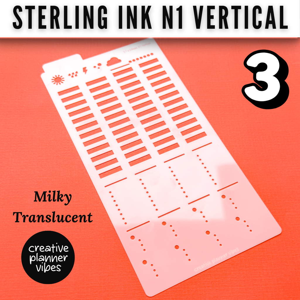 Sterling Ink N1 Planner Stencils