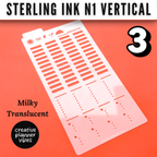 Sterling Ink N1 Planner Stencils
