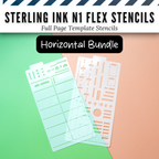 Sterling Ink N1 Flex Planner Stencils