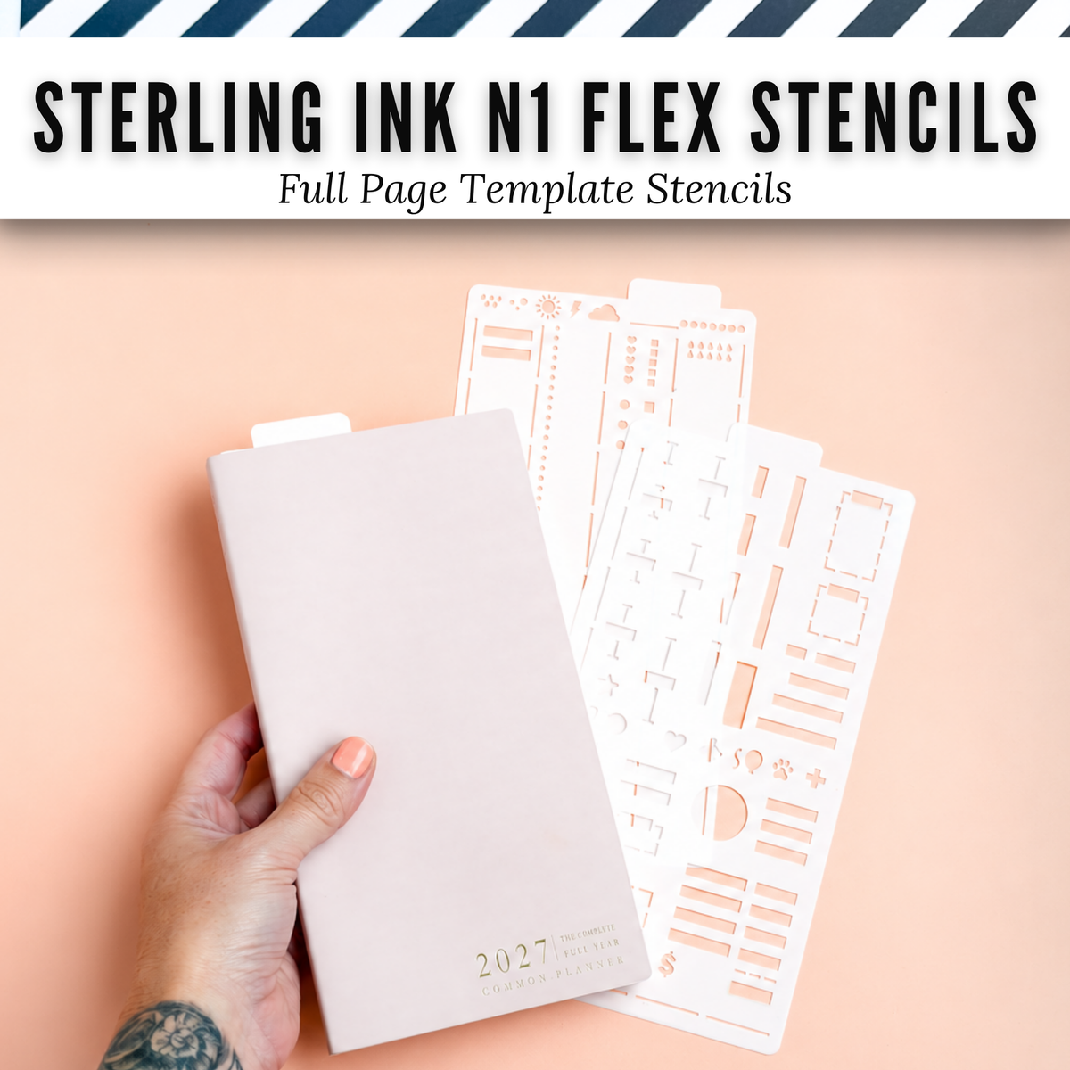 Sterling Ink N1 Flex Planner Stencils