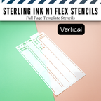 Sterling Ink N1 Flex Planner Stencils