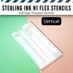 Sterling Ink N1 Flex Planner Stencils