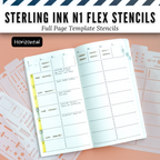 Sterling Ink N1 Flex Planner Stencils