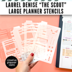 Laurel Denise Large "Scout" Stencils
