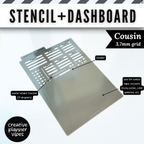 Hobonichi Weeks & Cousin Stencil + Dashboard for Planners image 8