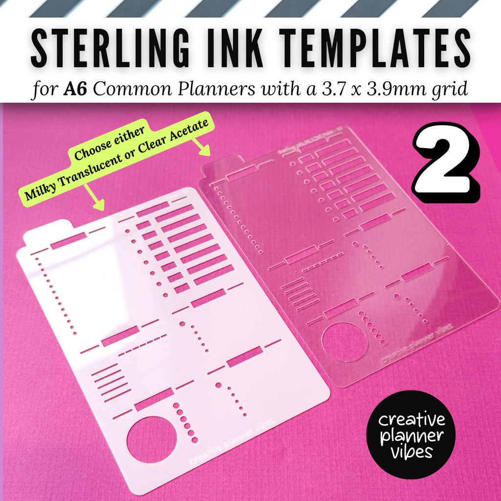 Sterling Ink A6 Full Page Templates image