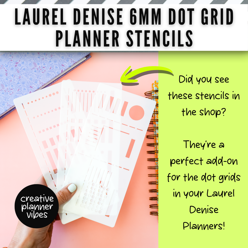 Laurel Denise "Billie" Planner Stencil image 10