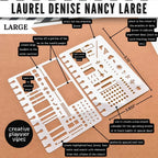 Laurel Denise "Nancy" Stencils image 3